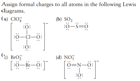 Answered Assign Formal Charges To All Atoms In Bartleby