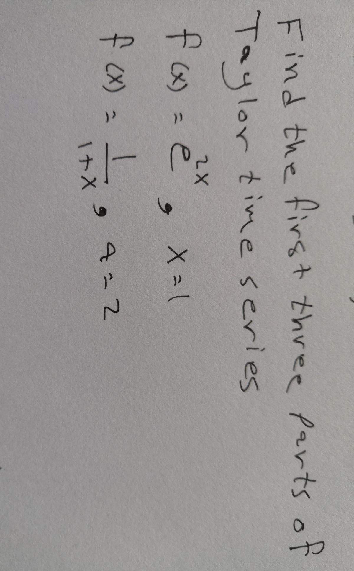 Answered Find The Tirst Three 1 Taylor Time Bartleby