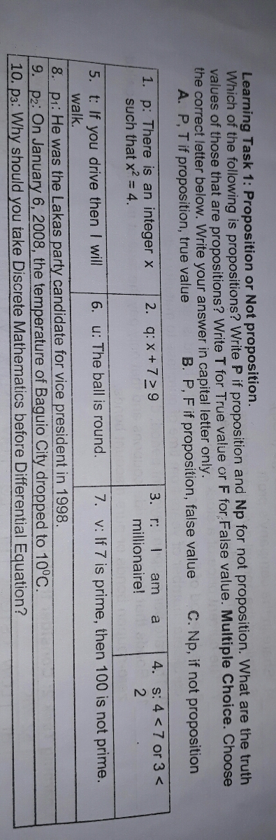 Answered 1 P There Is An Integer X Such That Bartleby