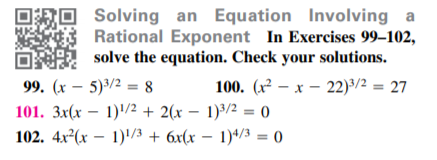 Answered Solving An Equation Involving A Bartleby