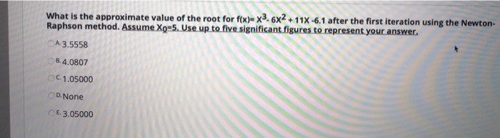 Answered What Is The Approximate Value Of The Bartleby