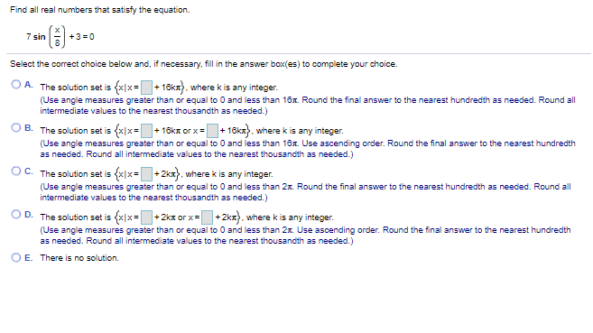 Answered Find All Real Numbers That Satisfy The Bartleby