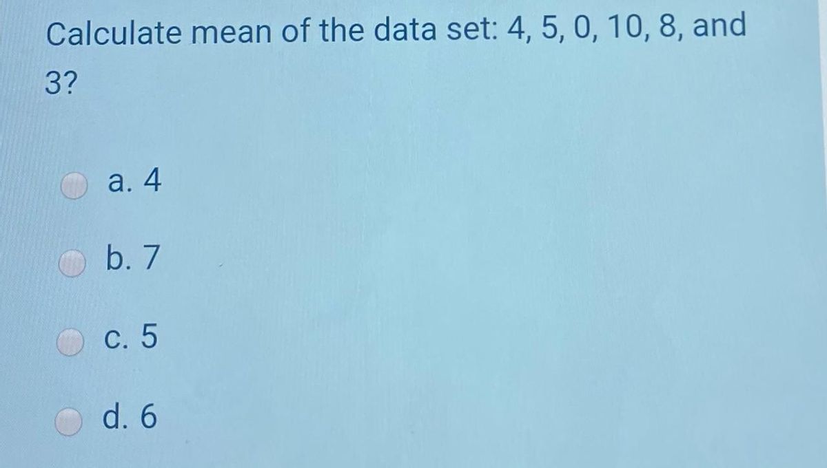 answered-calculate-mean-of-the-data-set-4-5-bartleby