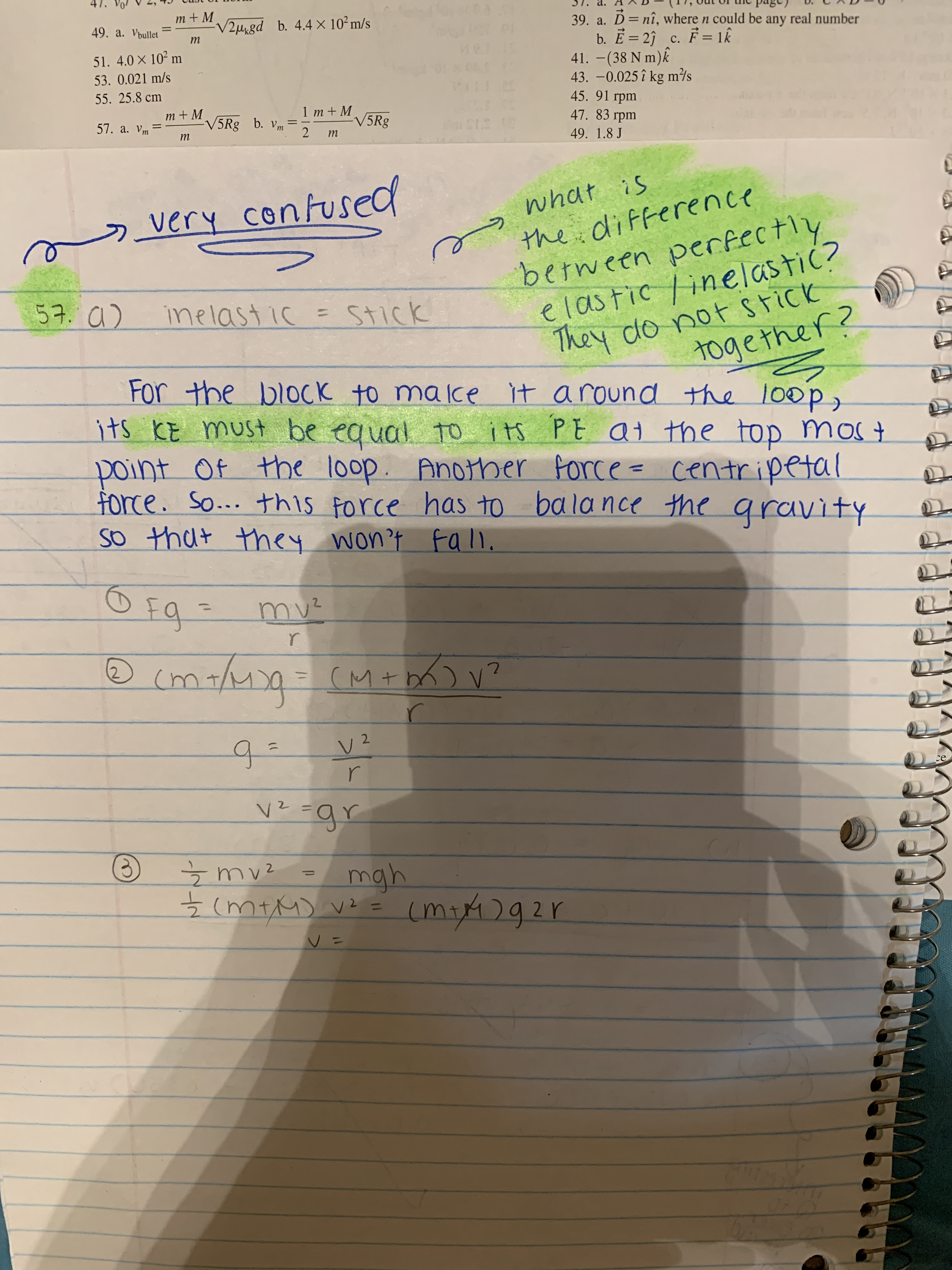 Answered I In Figure P11 57 A Block Of Mass M Bartleby