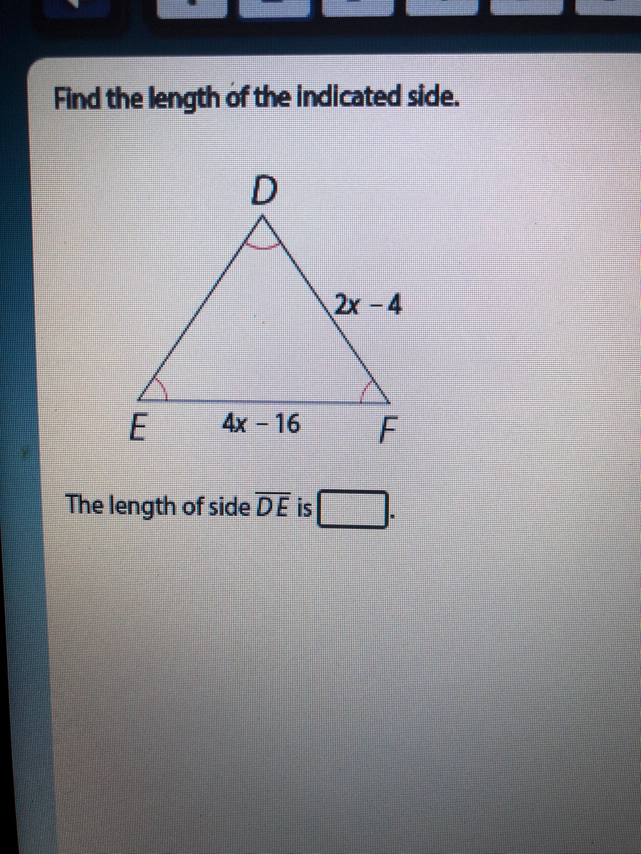 geometry assignment find the length indicated answer key