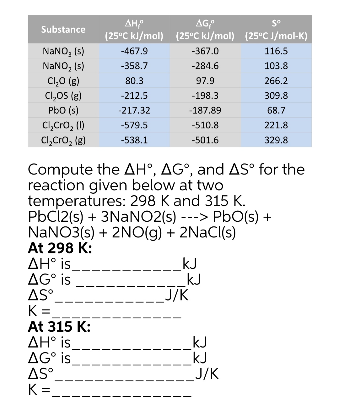 Answered Ah 25 C Kj Mol Ag 25 C Kj Mol 25 C Bartleby