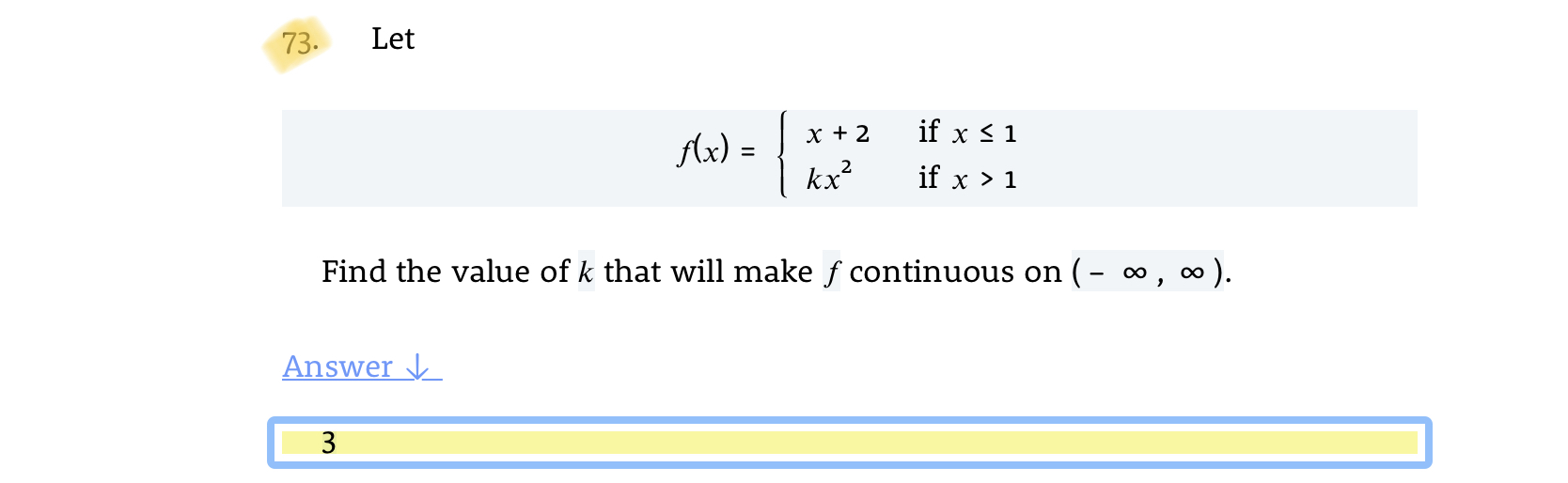 Answered 73 Let X 2 If X 1 Ax 3d Kx If Bartleby