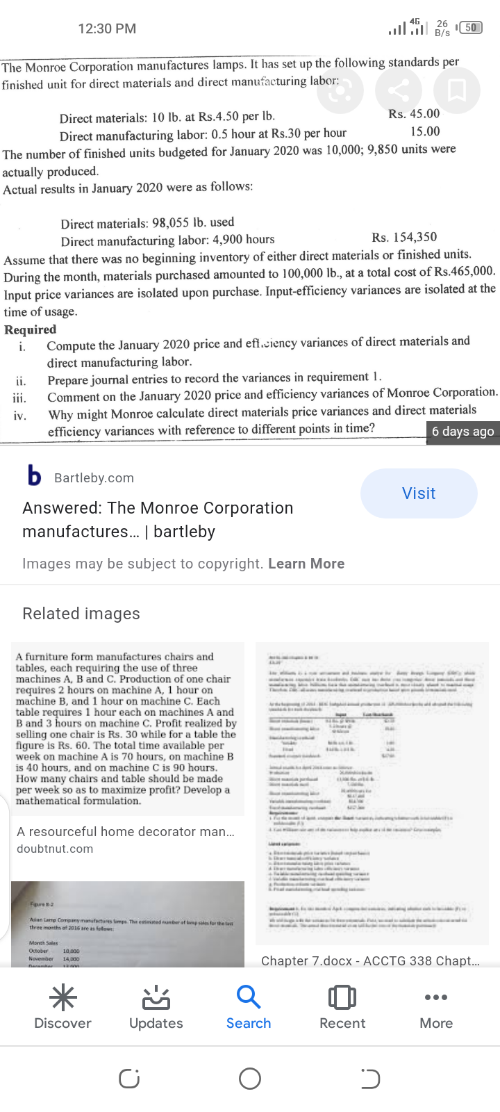 answered the monroe corporation manufactures bartleby the monroe corporation manufactures