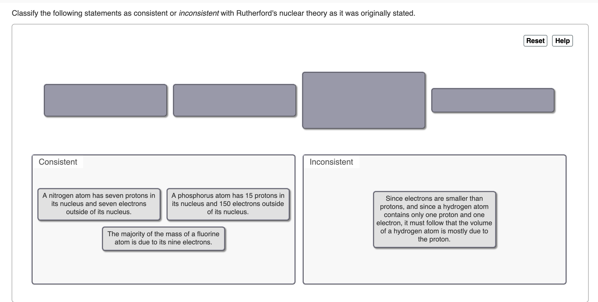 Answered: Classify the following statements as… | bartleby