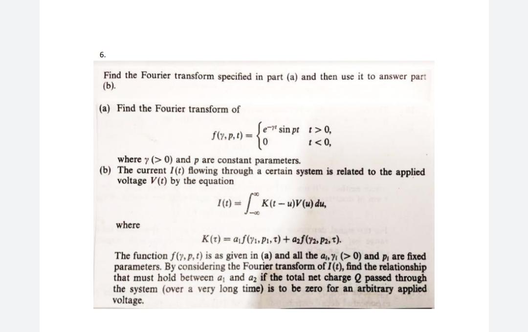 Answered Find The Fourier Transform Specified In Bartleby