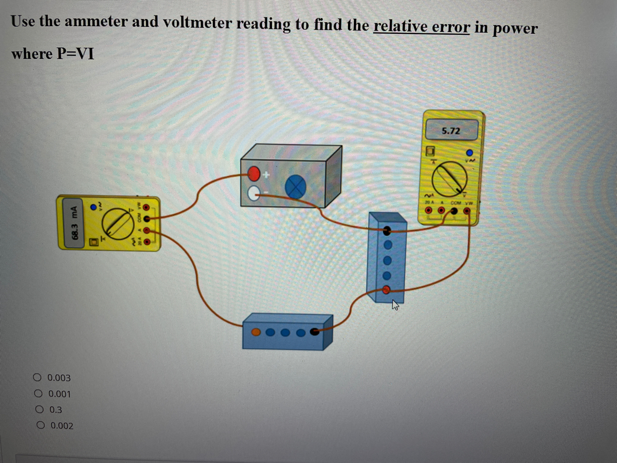 Answered Use the ammeter and voltmeter reading… bartleby