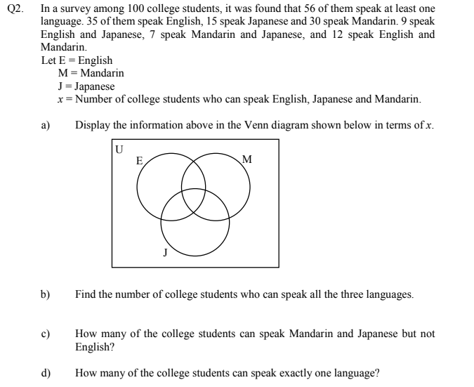 Answered In A Survey Among 100 College Students Bartleby