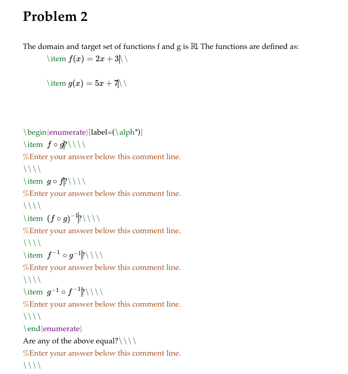 Answered The Domain And Target Set Of Functions Bartleby