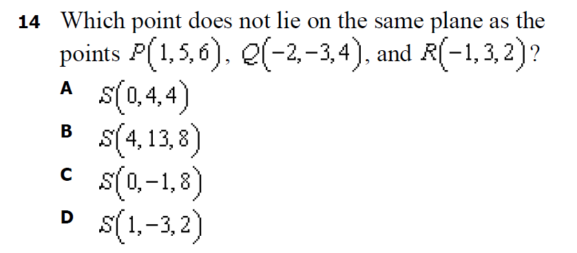 Answered Which Point Does Not Lie On The Same Bartleby