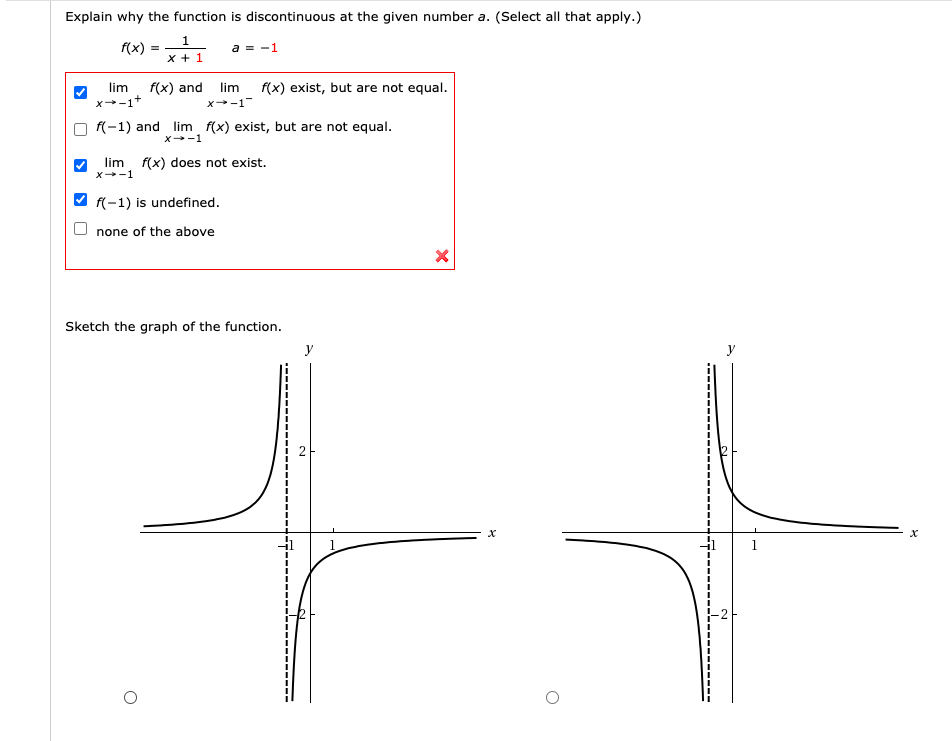 Answered Explain Why The Function Is Bartleby