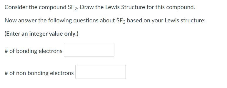 lewis structure sf2