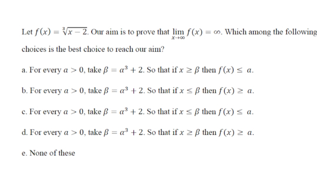 Answered Let F X Vx 2 Our Aim Is To Prove Bartleby