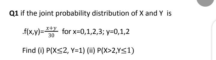 Answered Probability Distribu For X 0 1 2 3 Y C Bartleby