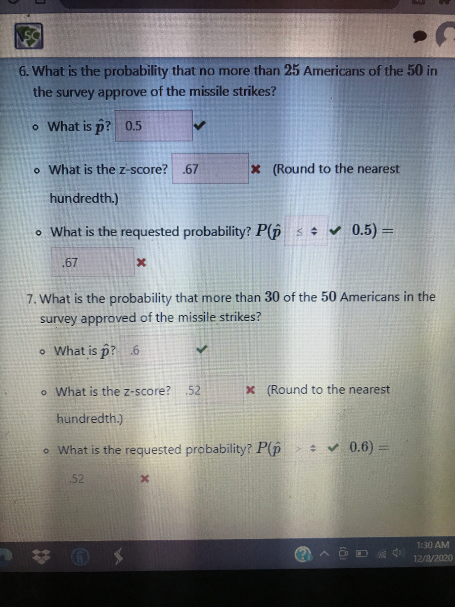 Answered O What Is The Z Score 67 X Round To Bartleby