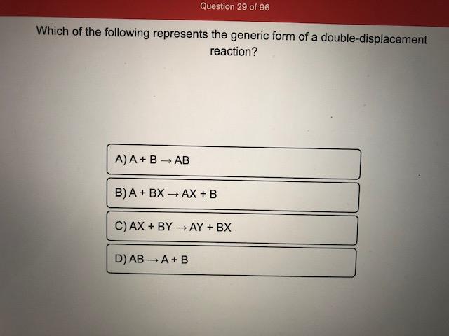 Answered: Which Of The Following Represents The… | Bartleby