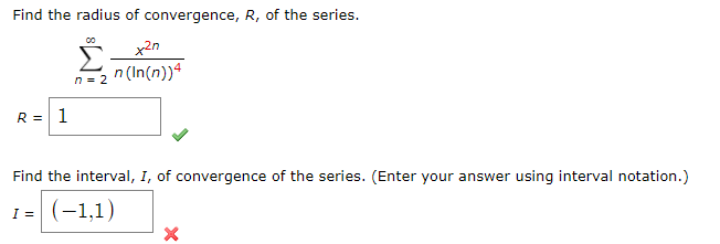 Answered Find The Radius Of Convergence R Of Bartleby