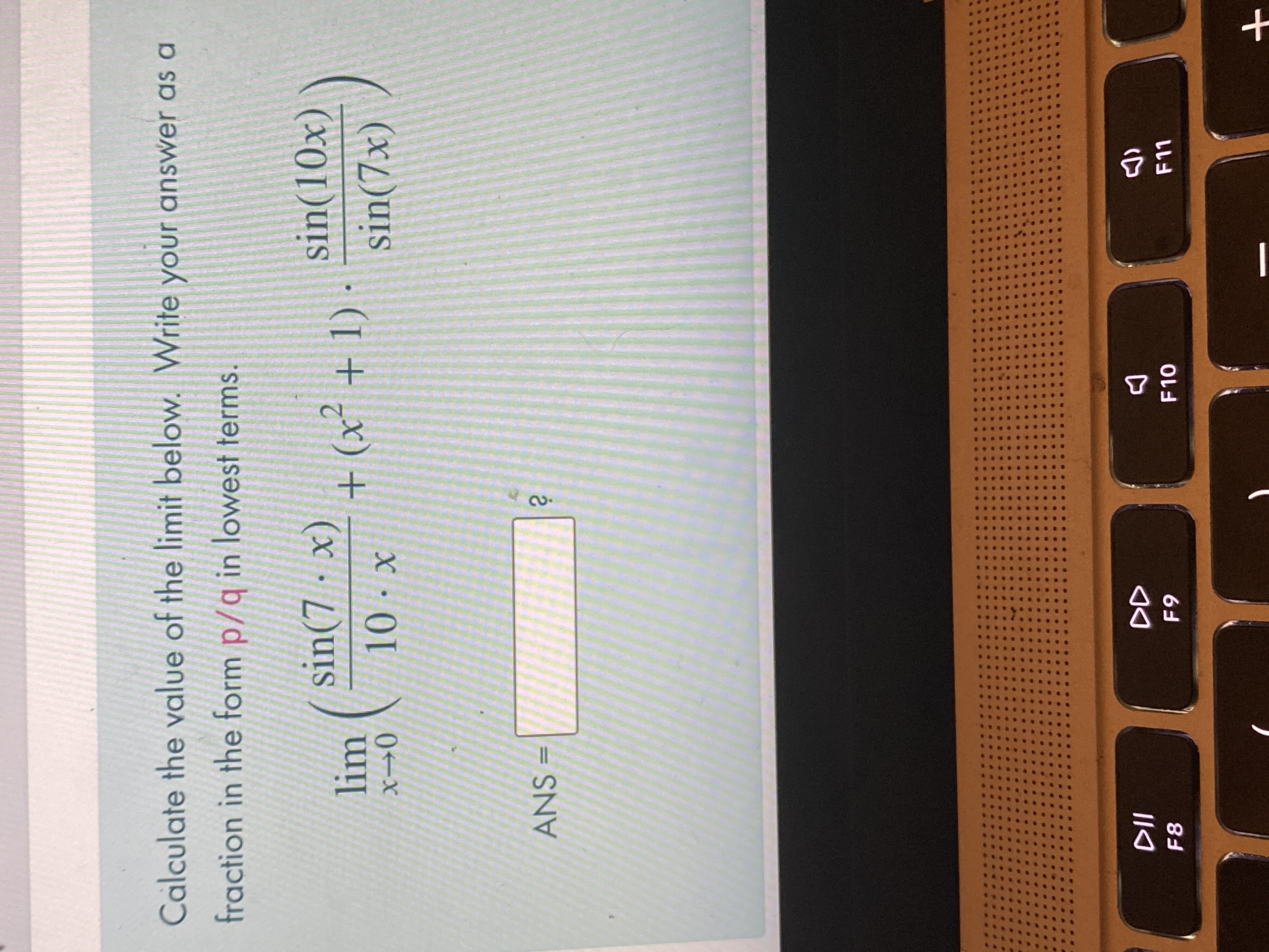 Answered Calculate The Value Of The Limit Below Bartleby