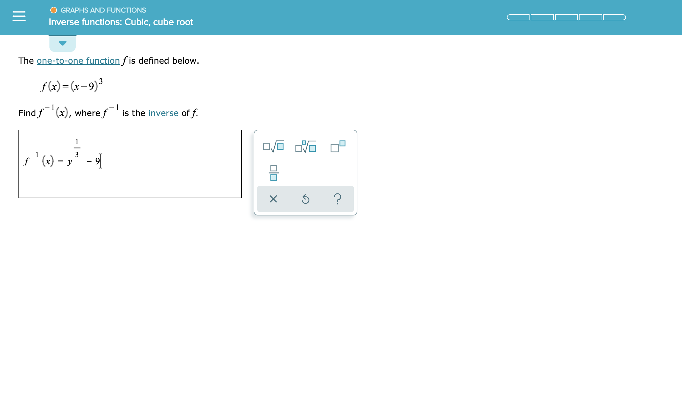 Answered Graphs And Functions Inverse Functions Bartleby