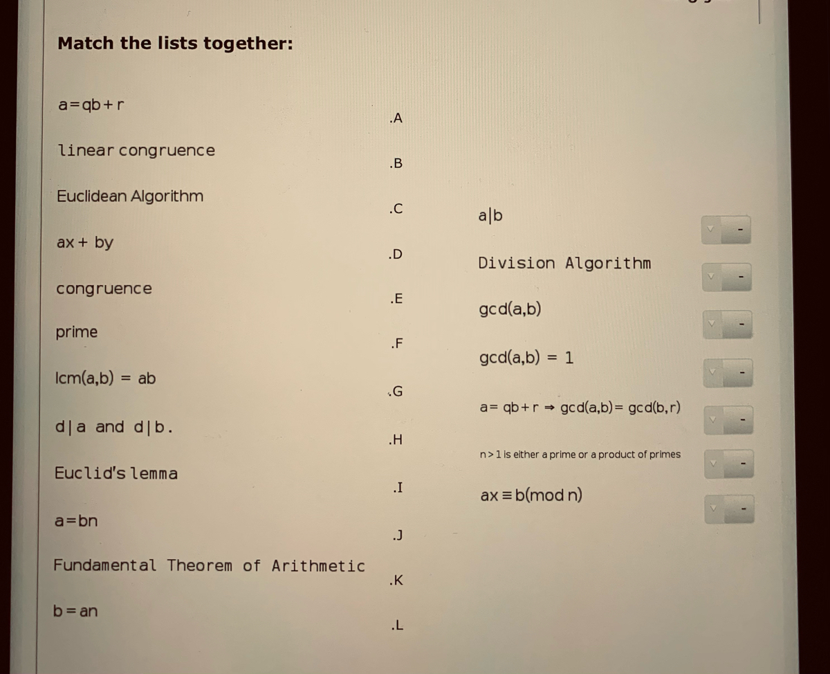 Answered Match The Ilists Together A Qb R A Bartleby