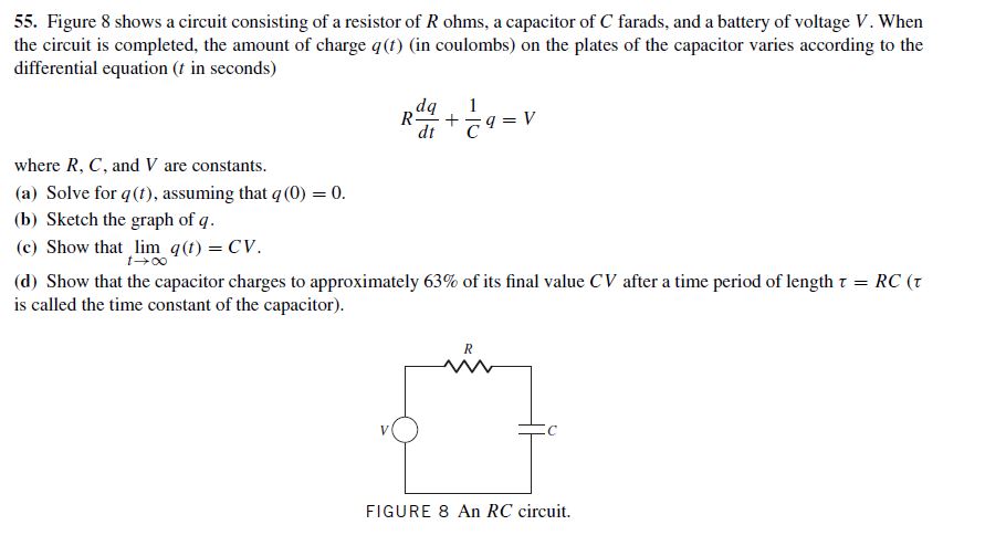 Answered 55 Figure 8 Shows A Circuit Consisting Bartleby