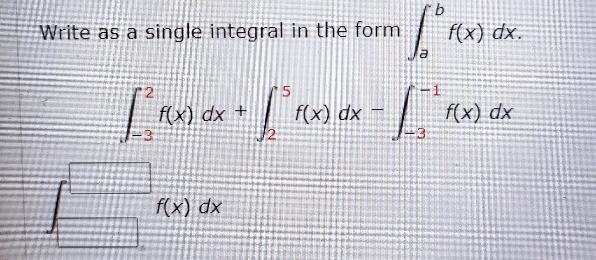 answered-write-as-a-single-integral-in-the-form-bartleby