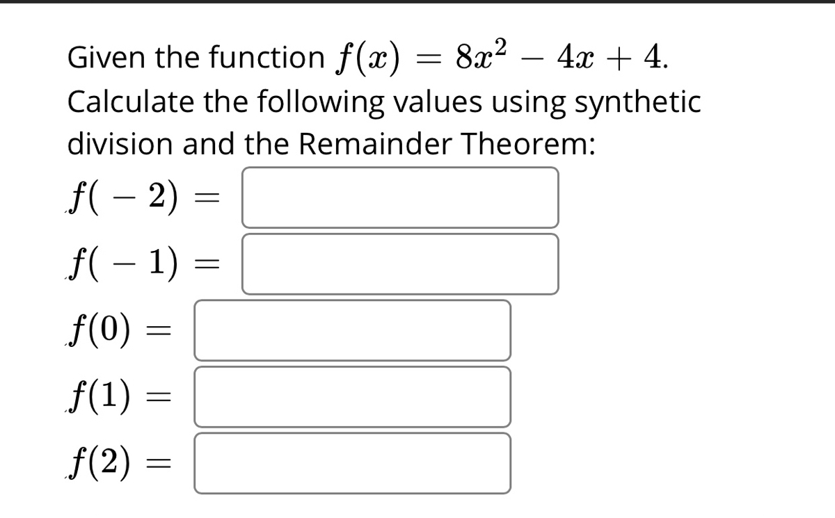 function calculator f x