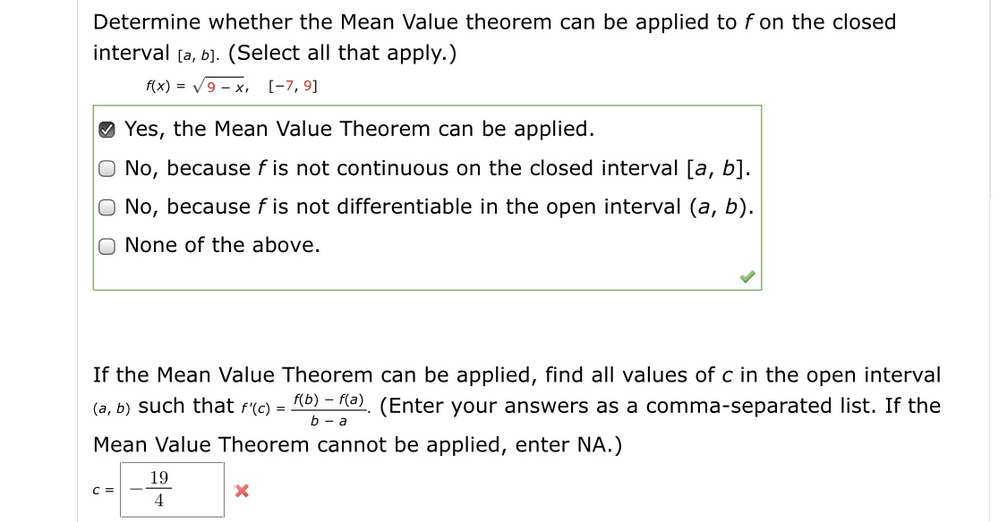 Answered Determine Whether The Mean Value Bartleby