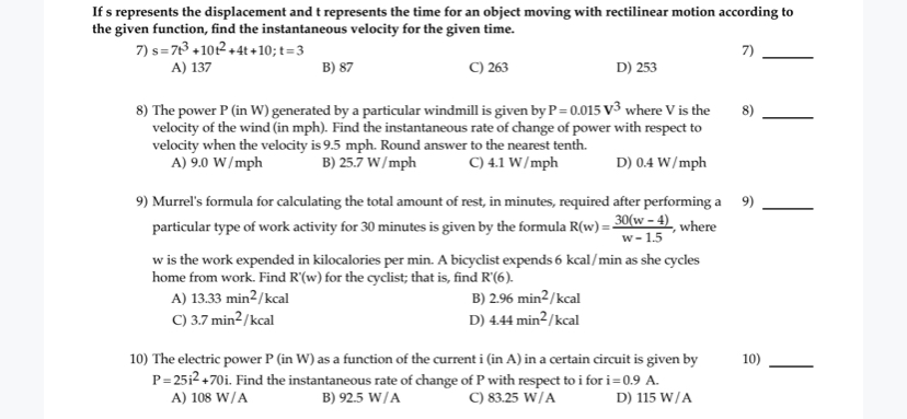 Answered If S Represents The Displacement Andt Bartleby