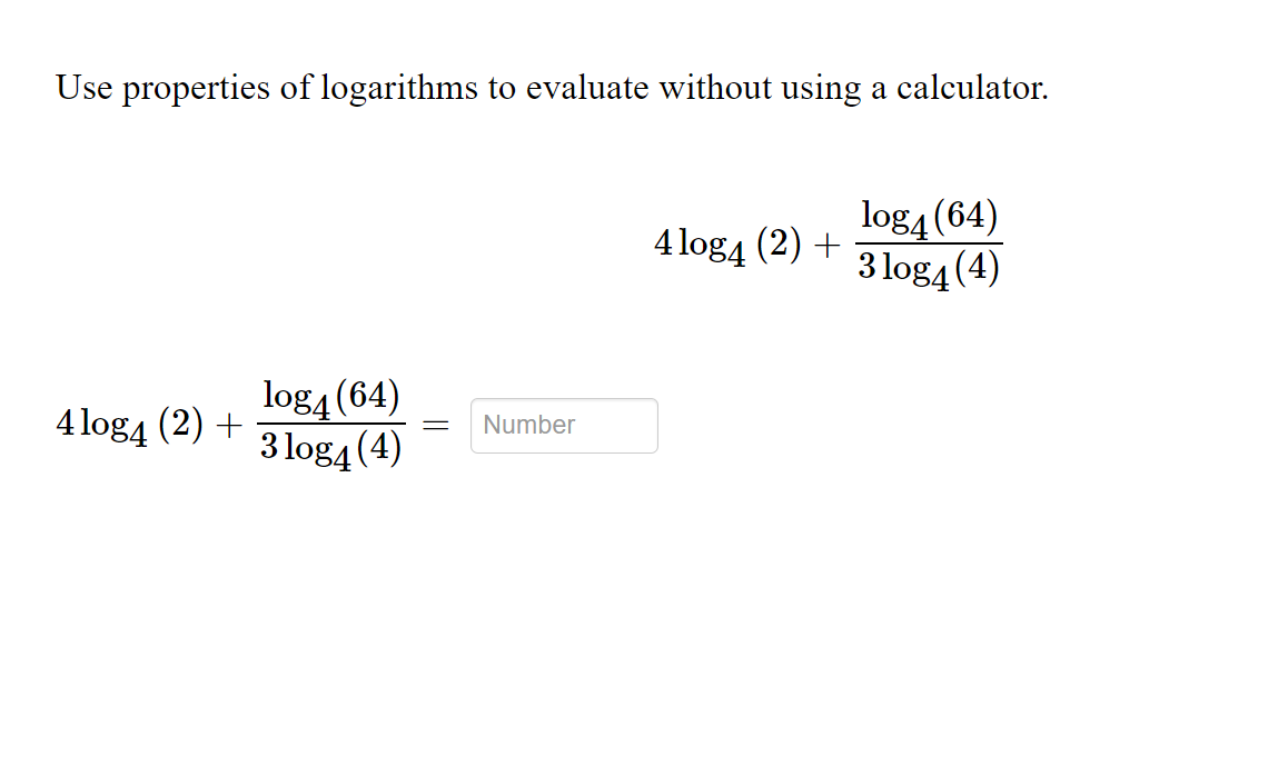 Answered Use Properties Of Logarithms To Bartleby