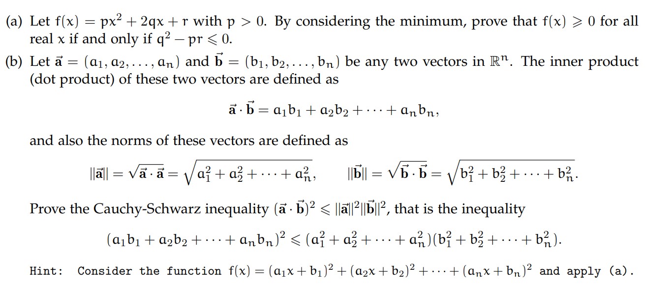 Answered B Let A A1 An And B Bartleby