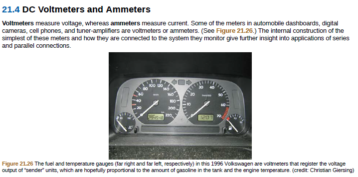 Answered: 21.4 DC Voltmeters And Ammeters… | Bartleby