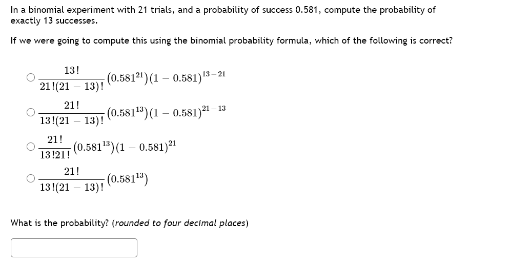 Answered In A Binomial Experiment With 21 Bartleby 3641