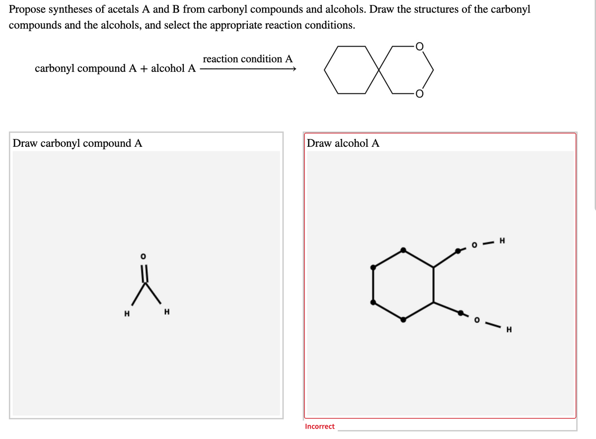 Answered: Propose Syntheses Of Acetals A And B… | Bartleby