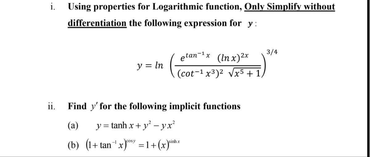 Answered Using Properties For Logarithmic Bartleby