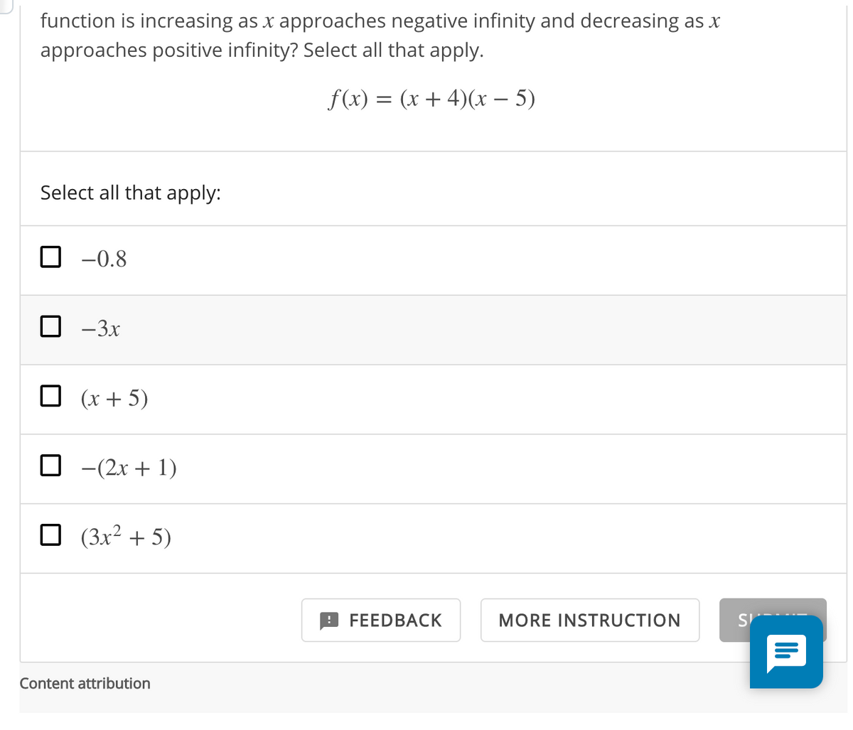 Answered: function is increasing as x approaches… | bartleby