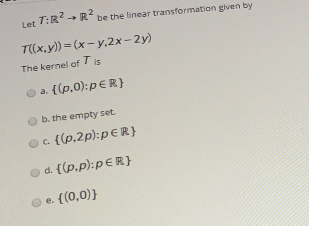 Answered Let T R2 R2 Be The Linear Bartleby