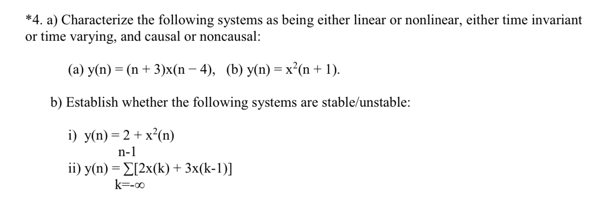 Answered 4 A Characterize The Following Bartleby