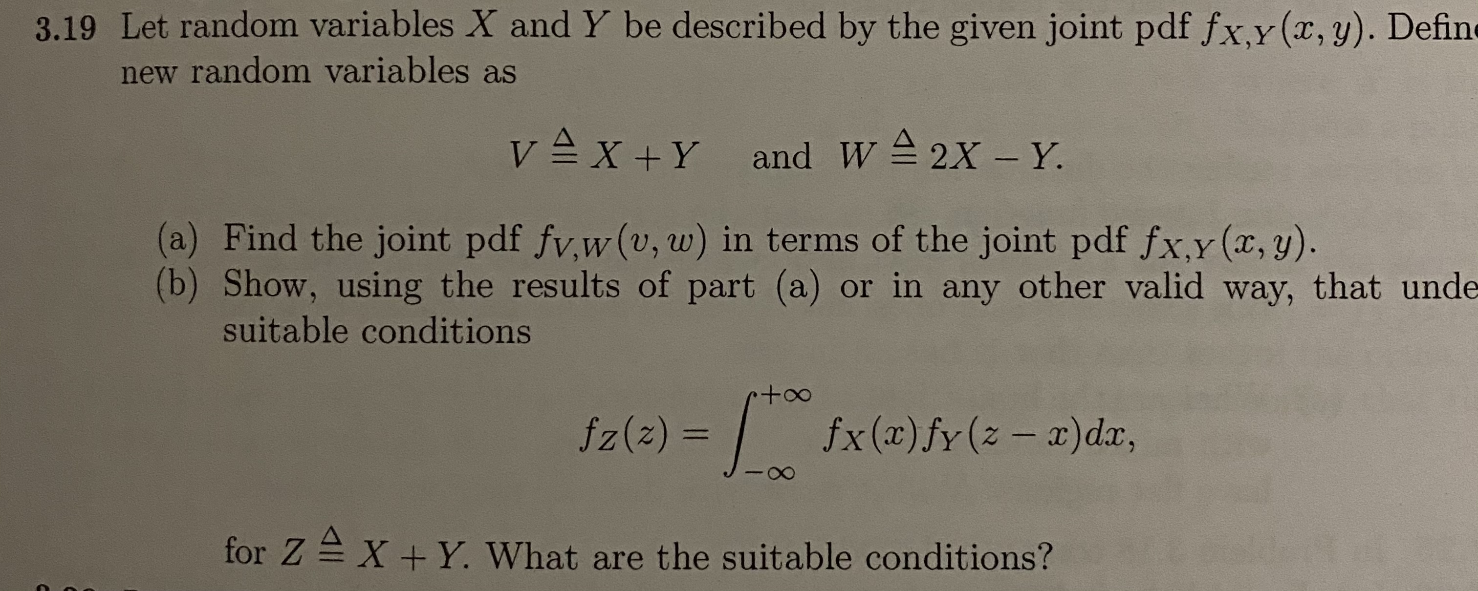 Answered 3 19 Let Random Variables X And Y Be Bartleby