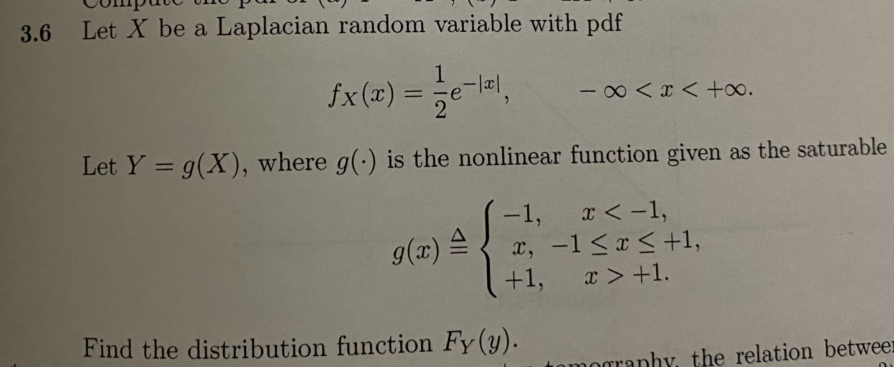 Answered Let X Be A Laplacian Random Variable Bartleby