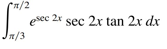 Integral Of Tan 2x Secx