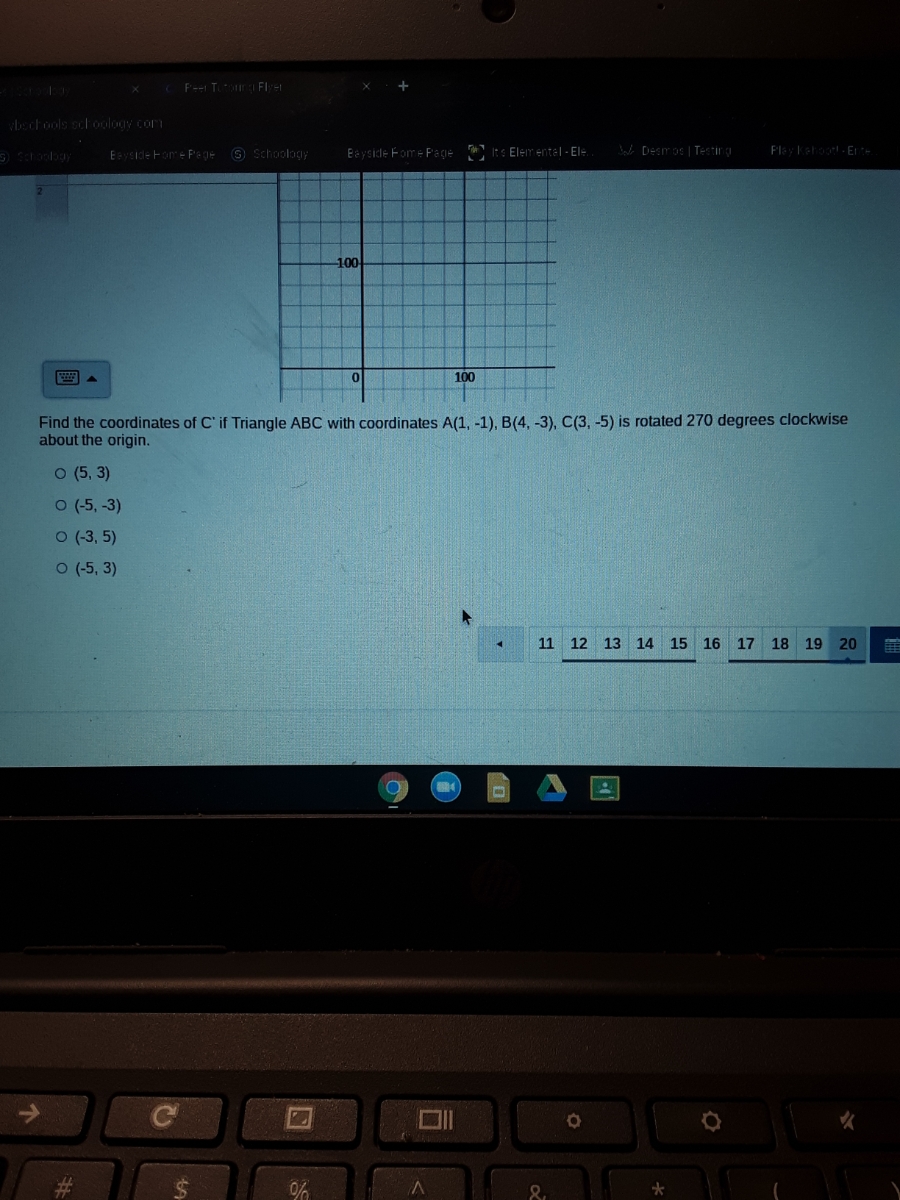 Answered Find The Coordinates Of C If Triangle Bartleby