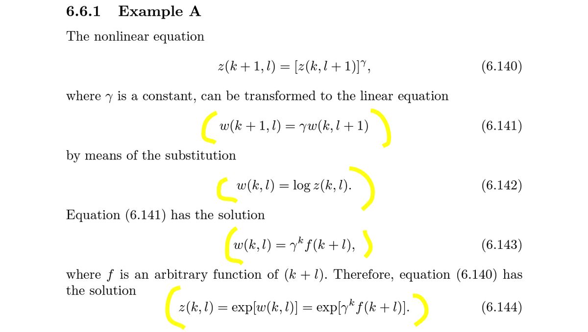 Answered 6 6 1 Example A The Nonlinear Equation Bartleby