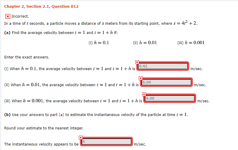 Answered In A Time Of T Seconds A Particle Bartleby