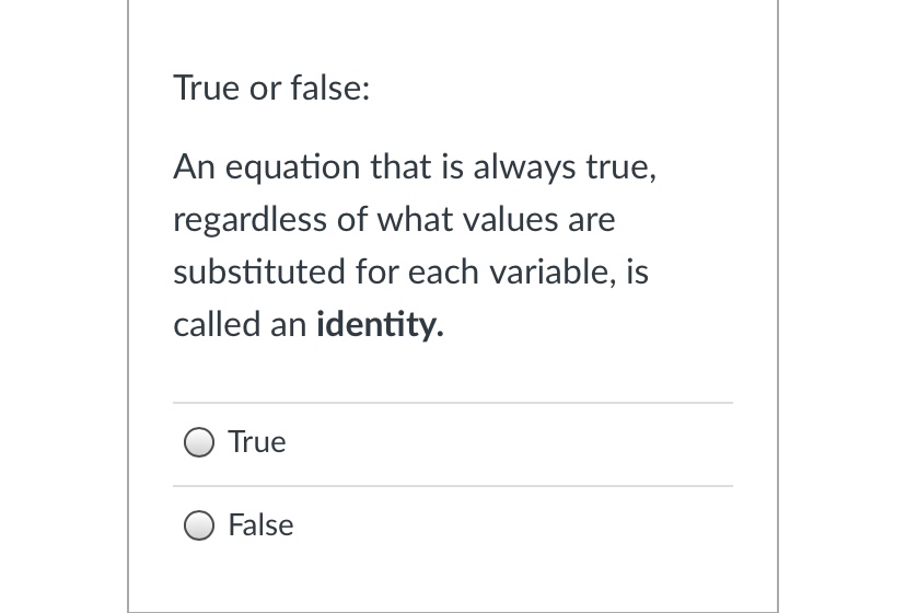 answered-true-or-false-an-equation-that-is-bartleby