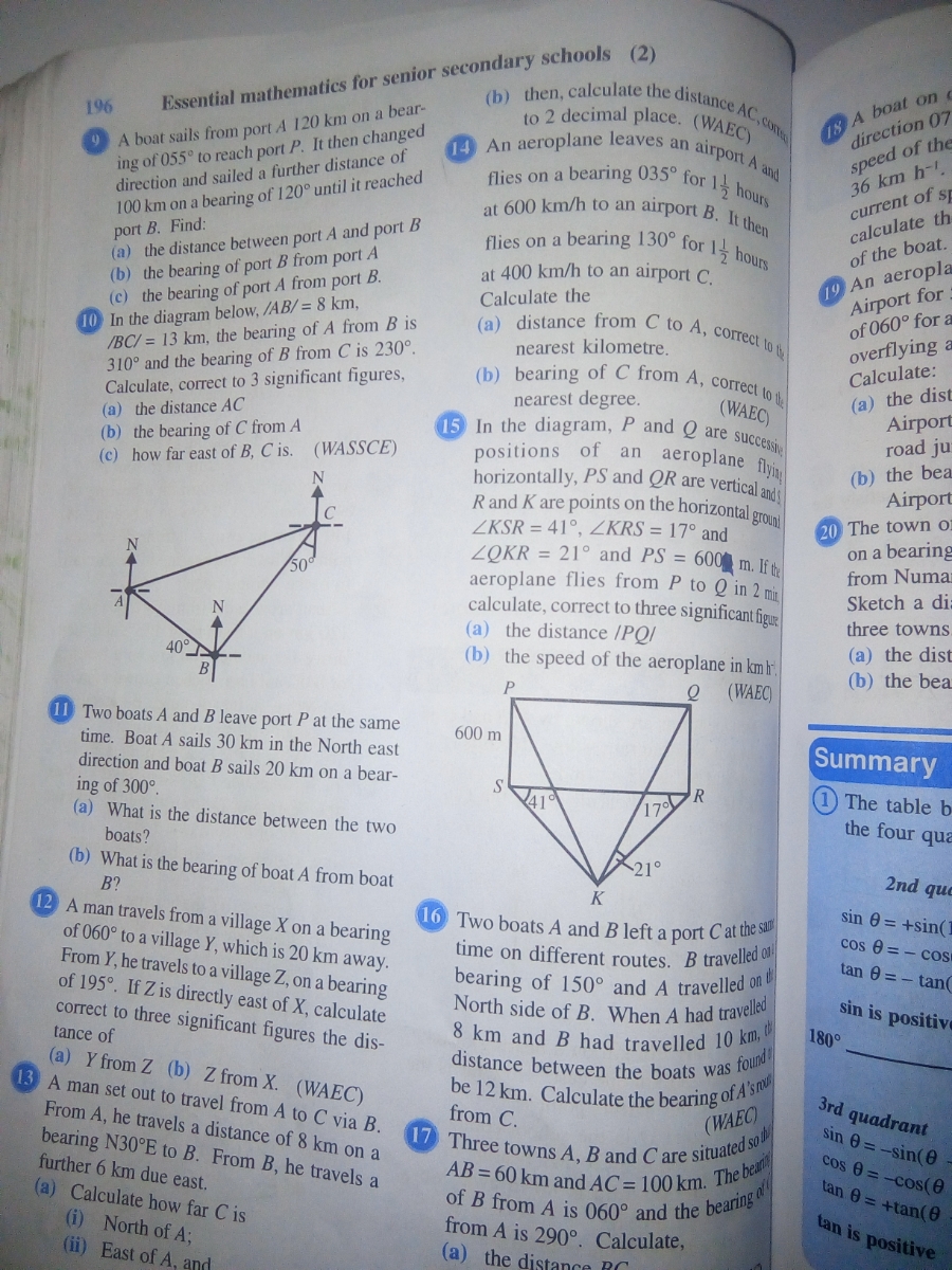 Answered B Then Calculate The Distance Ac Com Bartleby